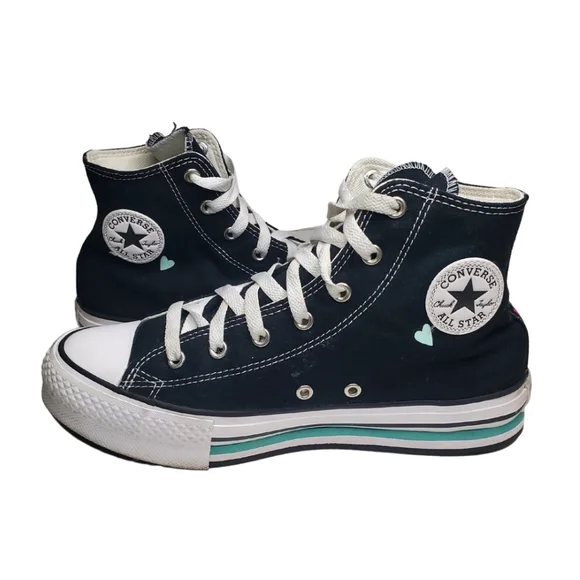 Converse All Star Love Me Shoes High Top - Picture 4 of 9